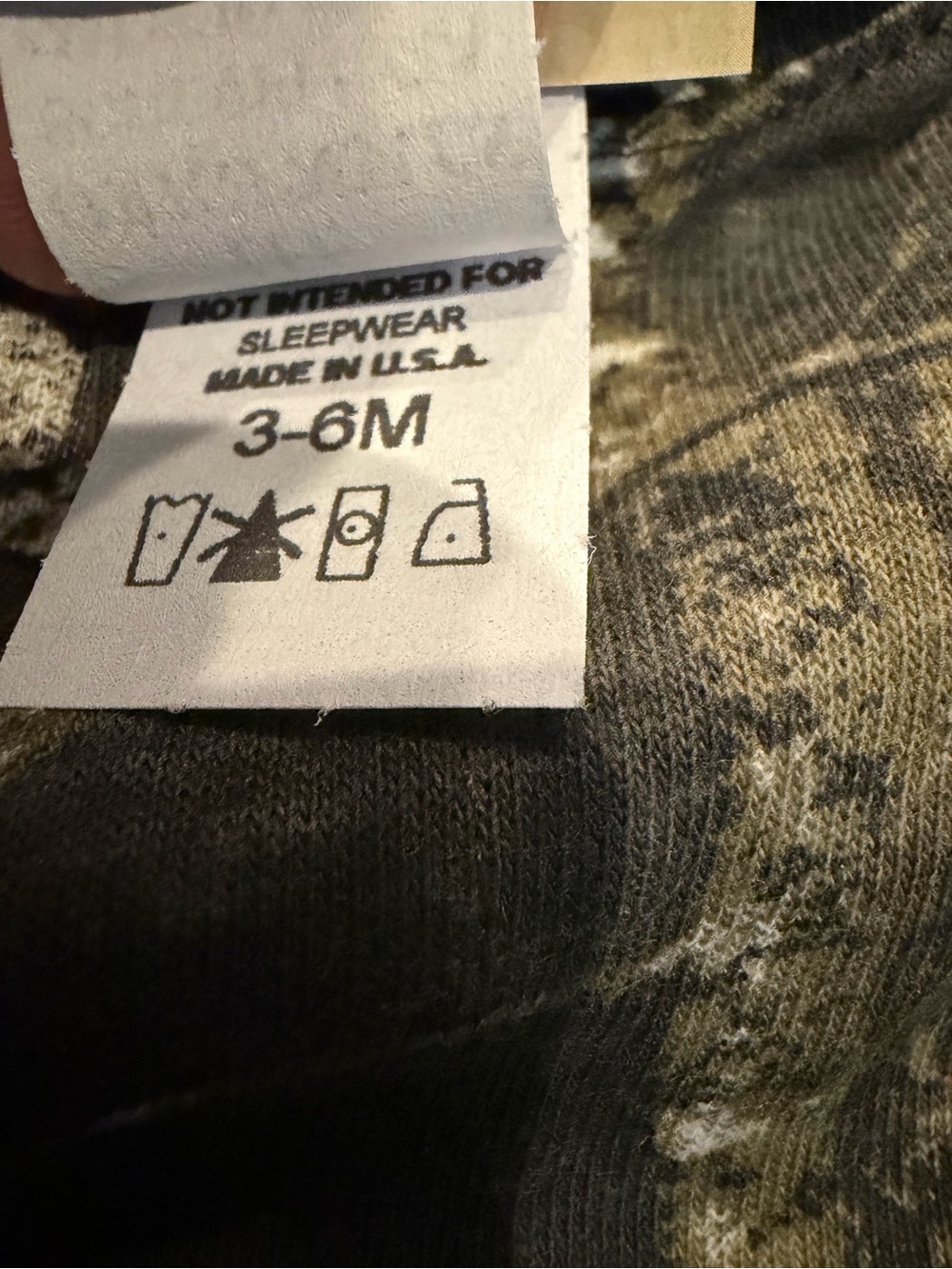 6 Piece Set Of REALTREE Mossy Oak Newborn 0-6 Months Camo Outfits NWT - Picture 7 of 12